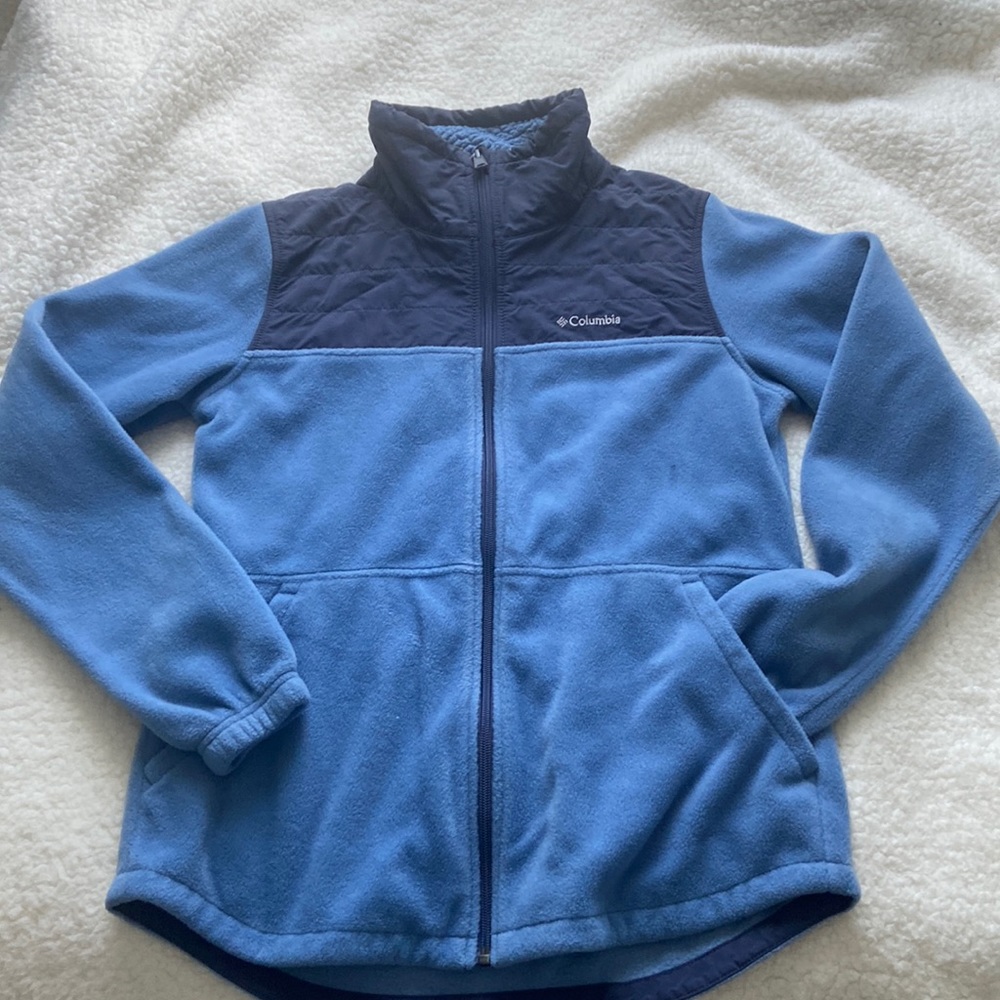 Blue Columbia zip up